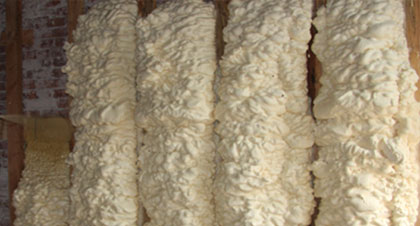 open-cell spray foam for Erie applications